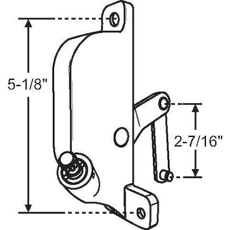 Strybuc Awning Operator Aluminum 41-3271P HD
